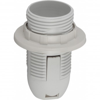 Патрон ЭРА Е14 с кольцом пластик белый x50 Патрон ЭРА Е14 с кольцом пластик белый x50