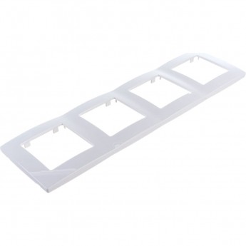 Рамка ЭРА на 4 поста белый Рамка ЭРА на 4 поста белый