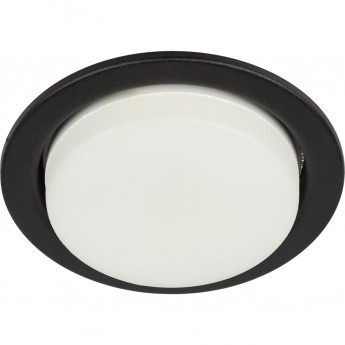 Светильник точечный ЭРА Б0057476 KL70 SBK GX53 встраиваемый черный матовый Светильник точечный ЭРА Б0057476 KL70 SBK GX53 встраиваемый черный матовый