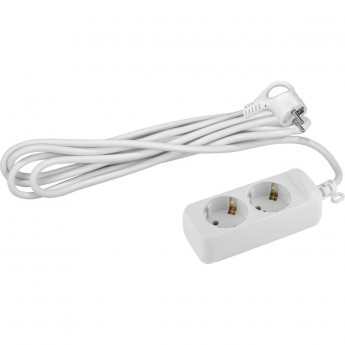 Удлинитель электрический ЭРА UX-2e-1,5m с заземлением 2 розетки 1,5м ПВС 3x0,75мм2 10А Удлинитель электрический ЭРА UX-2e-1,5m с заземлением 2 розетки 1,5м ПВС 3x0,75мм2 10А