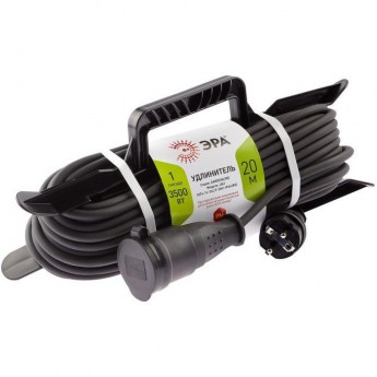 Удлинитель-шнур на рамке ЭРА Б0050871 1х20м с заземлением 16А IP44 UFx-1e-3х2.5-20m-IP44 3х2.5 Удлинитель-шнур на рамке ЭРА Б0050871 1х20м с заземлением 16А IP44 UFx-1e-3х2.5-20m-IP44 3х2.5